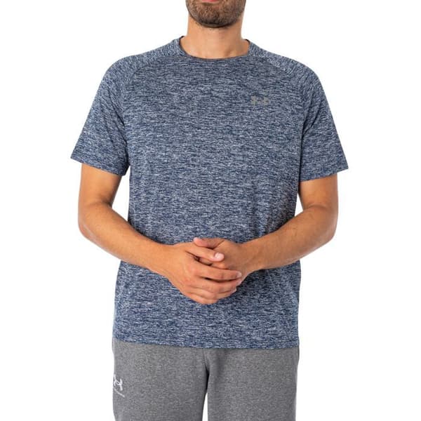 T-shirt Herr - Under Armour - TECH 2.0 - Blå - Kortärmad - Rund hals