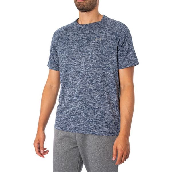 T-shirt Herr - Under Armour - TECH 2.0 - Blå - Kortärmad - Rund hals
