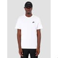 Miniatyrbild 4 av 4: NIKE Nsw Club T-shirt - Herr - Vit