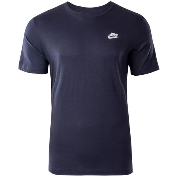 T-shirt - Nike - Sportswear Club - Blå - 100% bomull - Kortärmad