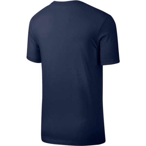 T-shirt - Nike - Sportswear Club - Blå - 100% bomull - Kortärmad