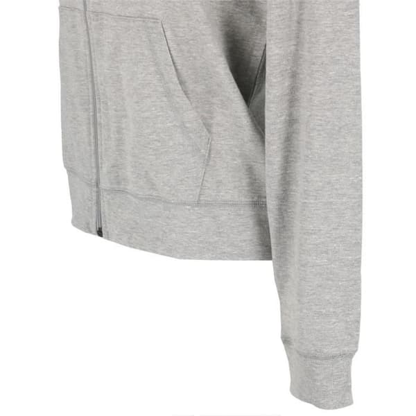 Sweatjacka med dragkedja och huva - Nike - Gym VNTG Hoodie W - Grå melange - Dam - Mångsport