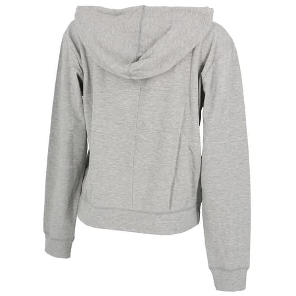 Sweatjacka med dragkedja och huva - Nike - Gym VNTG Hoodie W - Grå melange - Dam - Mångsport