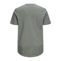 Miniatyrbild 3 av 4: T-shirt - Jack &amp; Jones - Jjenoa Tee - Ekologisk bomull - Rund hals - Storlek 3XL