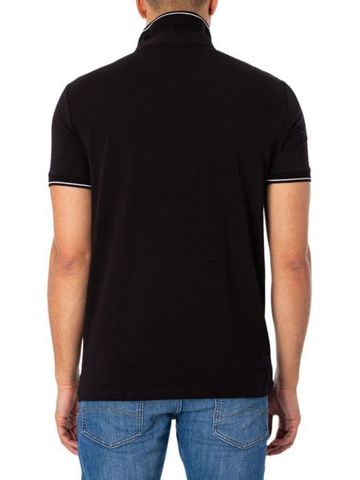 Polo - ARMANI EXCHANGE - 8NZF71P - Svart - Kortärmad - Regular