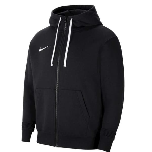 Huvtröja - Nike - CW6887-010 - Mjuk fleece - Justerbar huva - Framficka