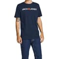 Miniatyrbild 2 av 3: T-shirt - Jack &amp; Jones - Vit - 100% Bomull - Korta Ärmar - Rak Passform