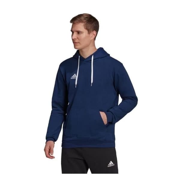 Sweat - ADIDAS - Entrada 22 - Herr - Mörkblå - Långärmad - Högt krage