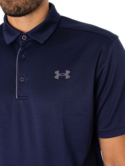 Polo - Under Armour - Teknik - Regular Fit - Kortärmad - Anti-lukt