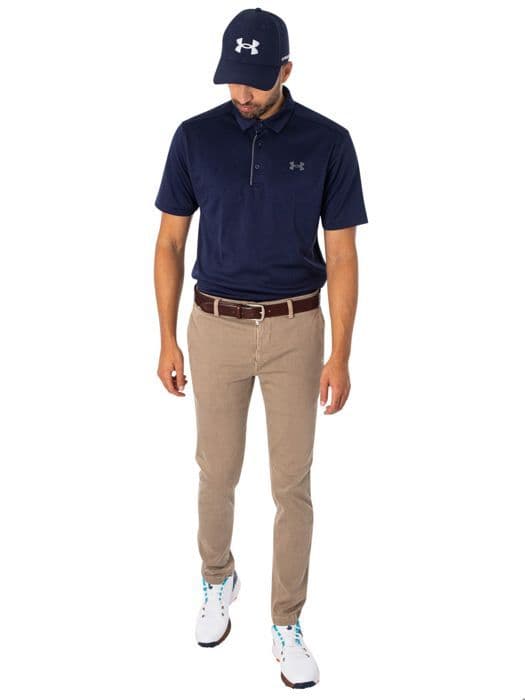 Polo - Under Armour - Teknik - Regular Fit - Kortärmad - Anti-lukt
