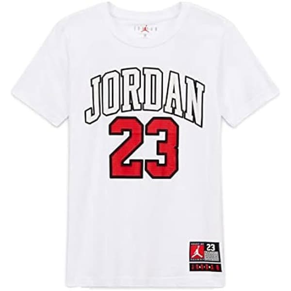 T-shirt Barn - NIKE - 95A088-001 - Bomull - Korta ärmar - Rundad hals