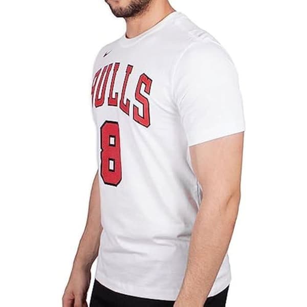 T-shirt - NIKE - Chicago - Kortärmad - Bomull - Vit