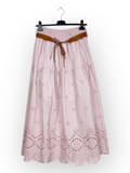 Miniatyrbild 1 av 2: Agélii Fashion - Elegant broderad kjol i flera färger - one size 42-46