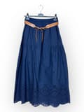 Miniatyrbild 1 av 2: Agélii Fashion - Elegant broderad kjol i flera färger - one size 42-46