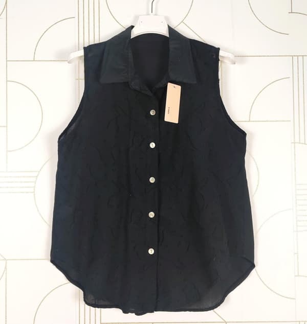 Agélii Fashion - Ärmlös skjorta i många somriga färger - one size 38-40