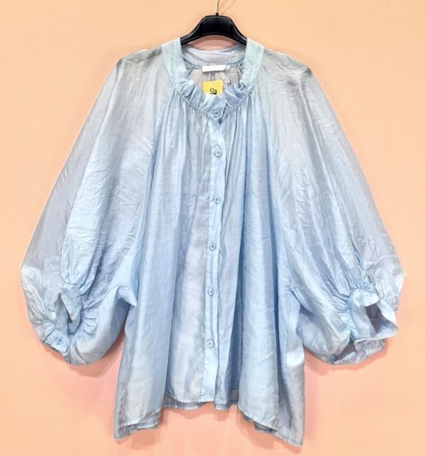 Agélii Fashion - Halvtransparent skjorta i flera färger - one size 42-48