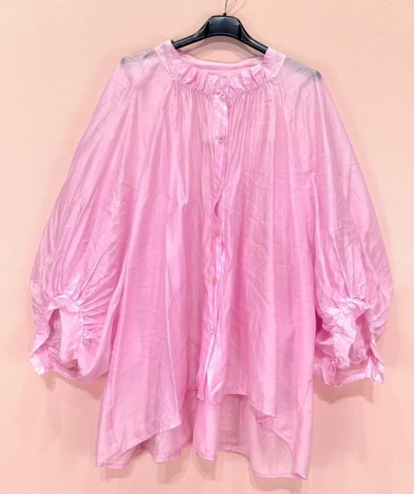 Agélii Fashion - Halvtransparent skjorta i flera färger - one size 42-48
