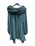 Miniatyrbillede 1 af 2: Agélii Fashion - Tunika med trapezsnit i flere farver - one size 36-42