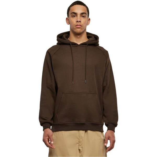 Urban Classics - Löst sittande svart huva sweatshirt