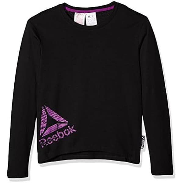 Långärmad T-shirt - REEBOK - G ES LS - Svart - Bomull - Vanlig
