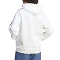 Miniatyrbild 2 av 4: Sweatshirt med huva Herren Adidas Essentials Fleece 3-Stripes Vit IJ6476