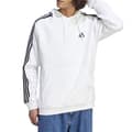 Miniatyrbild 1 av 4: Sweatshirt med huva Herren Adidas Essentials Fleece 3-Stripes Vit IJ6476