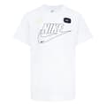 Miniatyrbild 1 av 2: Barn T-shirt - Nike - Club+ Futura - Vit - Mjuk tyg - Korta ärmar