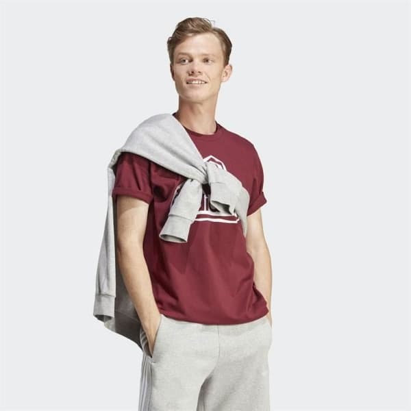 T-shirt - Adidas - Fld Bos Logo IM8302 - 100% bomull - Kort ärm - Rund hals