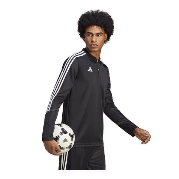 ADIDAS Tiro 23 Sweatshirt Svart - Herr/Vuxen - Långa ärmar - Huvkrage