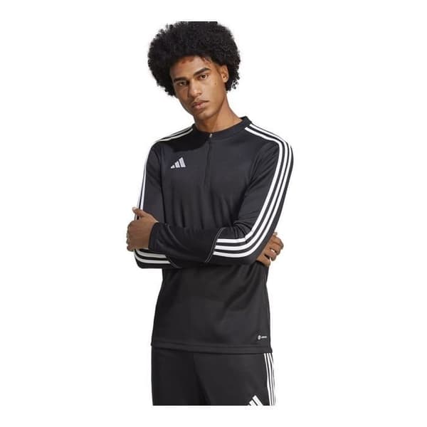 ADIDAS Tiro 23 Sweatshirt Svart - Herr/Vuxen - Långa ärmar - Huvkrage