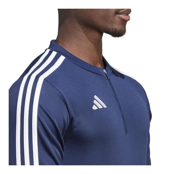 Sweat ADIDAS Tiro 23 - Man - Blå - Hög krage