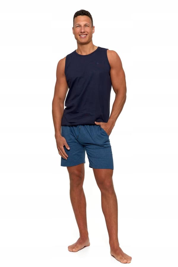 TANK-TOP Herre Ærmeløs Skjorte Ensfarvet Klassisk Boxer MORAJ XL
