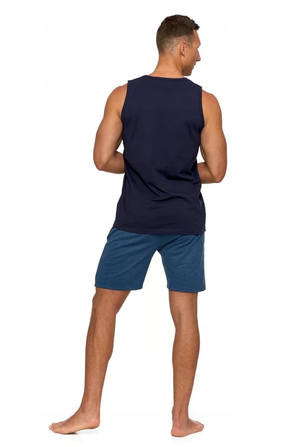 TANK-TOP Herre Ærmeløs Skjorte Ensfarvet Klassisk Boxer MORAJ XL