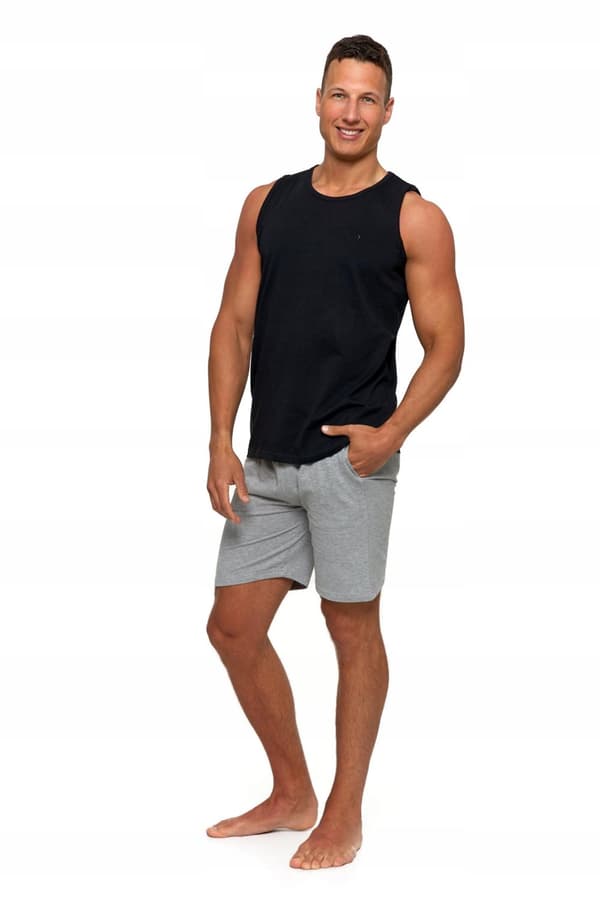 LINNE Herr Ärmlös Skjorta Enfärgad Klassisk Boxer MORAJ 3XL