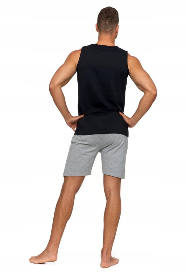 LINNE Herr Ärmlös Skjorta Enfärgad Klassisk Boxer MORAJ 3XL