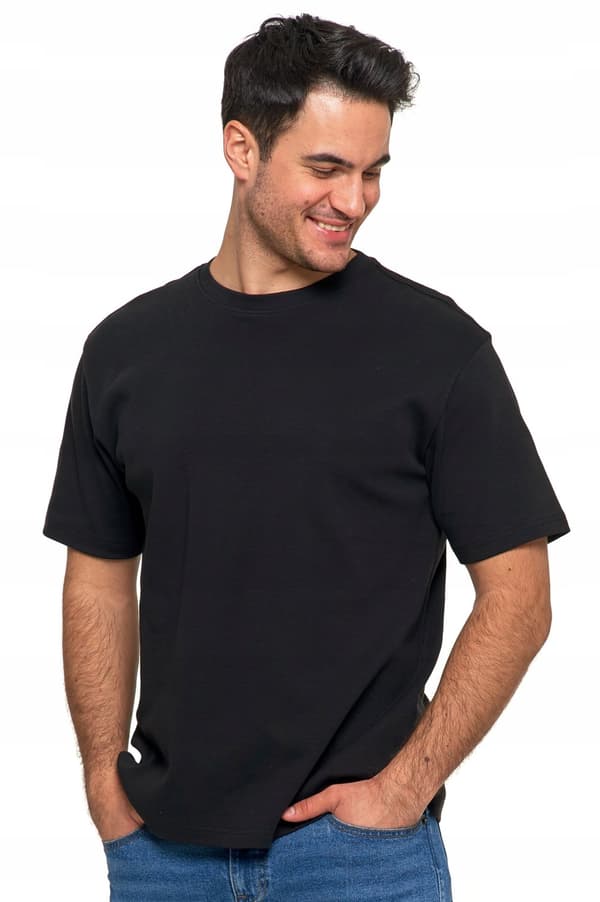 HERR PREMIUM SLÄT T-SHIRT Oversize Skjorta Enfärgad MORAJ XXL