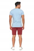 Miniatyrbillede 7 af 9: HERRET-SHIRT Ensfarvet PREMIUM T-shirtbluse med MORAJ-logobroderi L