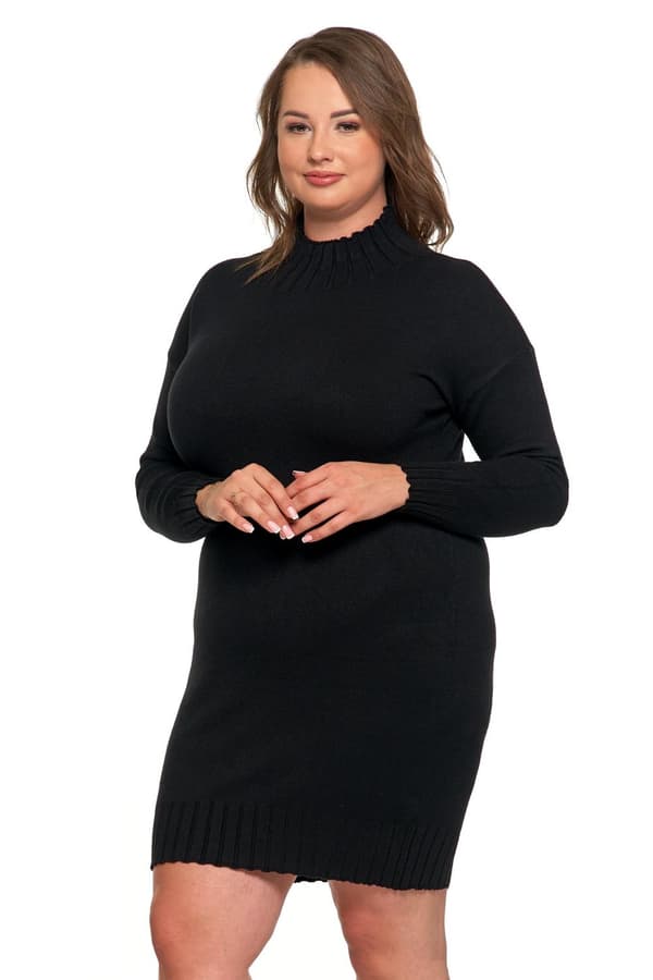DAME SWEATERKJOLE med rullekrave Varm Elegant Blød MORAJ S