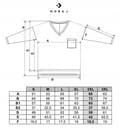 Miniatyrbild 7 av 8: T-shirt långärmad damblus enfärgad med ficka bomull MORAJ S