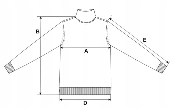 Herretrøje med opretstående krave, knaplukning, elegant varm sweater MORAJ S