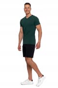 Miniatyrbild 5 av 7: HERR PREMIUM T-SHIRT Kortärmad Enfärgad Slim Fit MORAJ 3XL