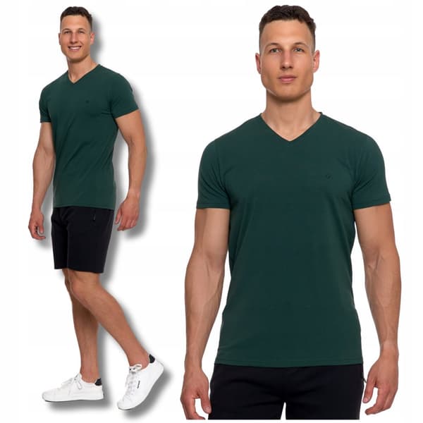 HERR PREMIUM T-SHIRT Kortärmad Enfärgad Slim Fit MORAJ 3XL