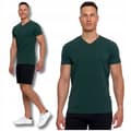 Miniatyrbild 1 av 7: HERR PREMIUM T-SHIRT Kortärmad Enfärgad Slim Fit MORAJ 3XL