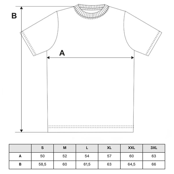 Damblus bomulls-T-shirt V-ringad kortärmad MORAJ XXL