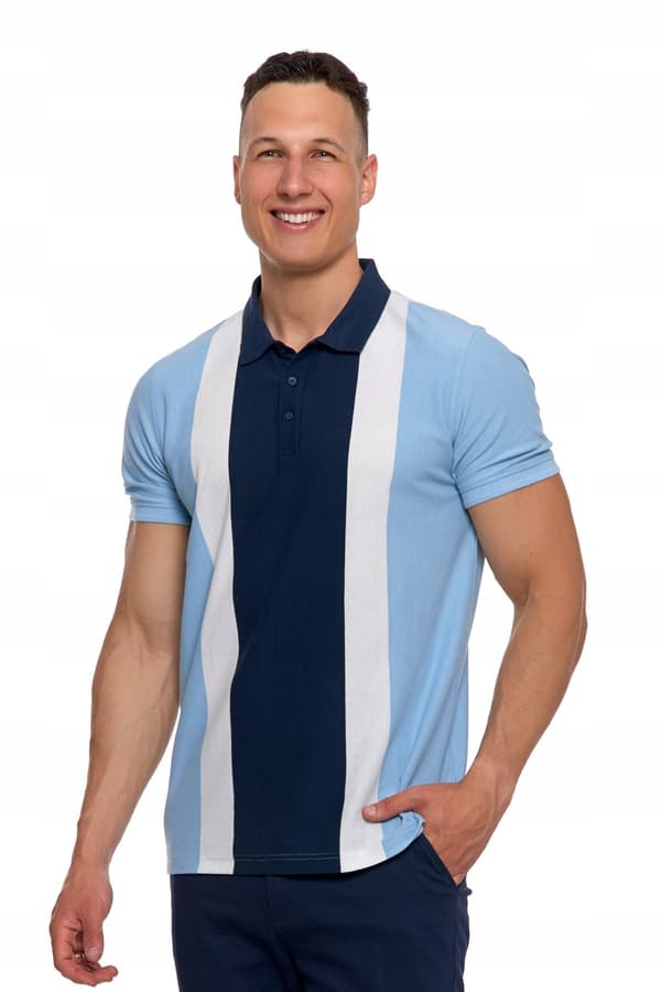 Elegantti lyhythihainen poolopaita, muodikas MORAJ - XXL