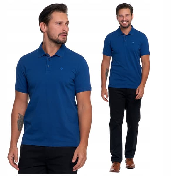 Elegant herrepoloshirt med korte ærmer MORAJ XL
