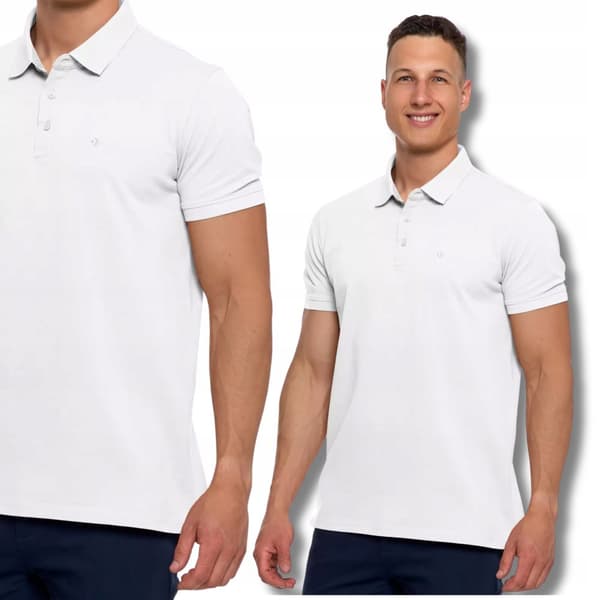 Elegant herrepoloshirt med korte ærmer MORAJ S