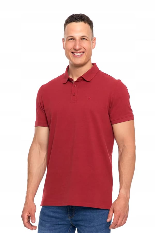 Elegant herrpoloshirt med korta ärmar MORAJ - XL