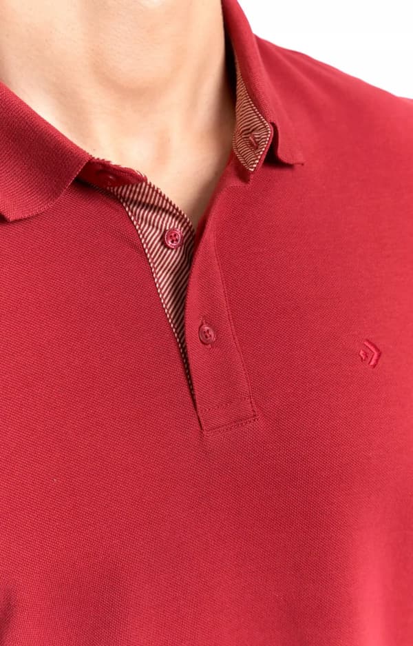 Elegant herrpoloshirt med korta ärmar MORAJ - XL