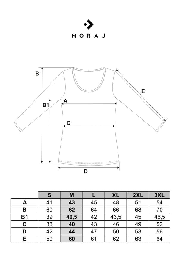 Damblus Långärmad Enfärgad Svart T-shirt Undertröja MORAJ S